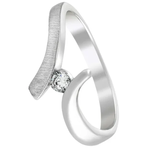 Balia Damen Ring aus 925 Silber mit Zirkonia Gr.56 BAR022W56