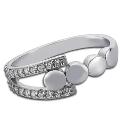 Balia Damen Ring aus 925 Silber mit Zirkonia Gr.54 BAR002W54