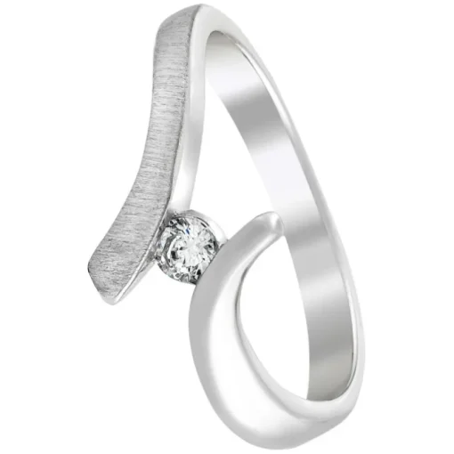 Balia Damen Ring aus 925 Silber mit Zirkonia Gr.58 BAR022W58