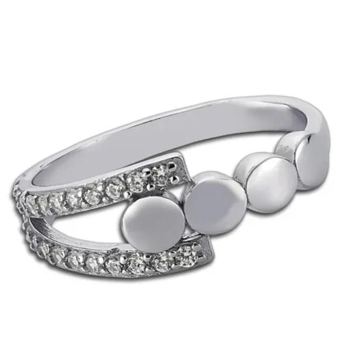 Balia Damen Ring aus 925 Silber mit Zirkonia Gr.60 BAR002W60
