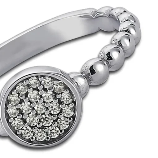 Balia Damen Ring aus 925 Silber mit Zirkonia Gr.60 BAR003W60