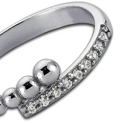 Balia Damen Ring aus 925 Silber mit Zirkonia Gr.60 BAR004W60