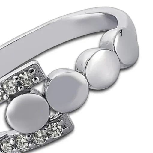 Balia Damen Ring aus 925 Silber mit Zirkonia Gr.54 BAR002W54