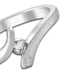 Balia Damen Ring aus 925 Silber mit Zirkonia Gr.58 BAR022W58