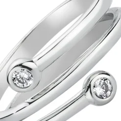 Balia Damen Ring aus 925 Silber mit Zirkonia Gr.56 BAR001W56