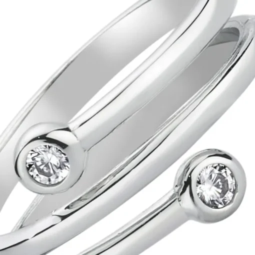 Balia Damen Ring aus 925 Silber mit Zirkonia Gr.56 BAR001W56