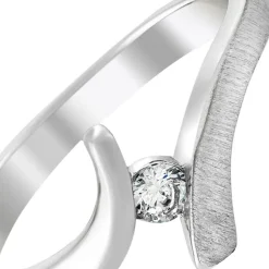 Balia Damen Ring aus 925 Silber mit Zirkonia Gr.58 BAR022W58