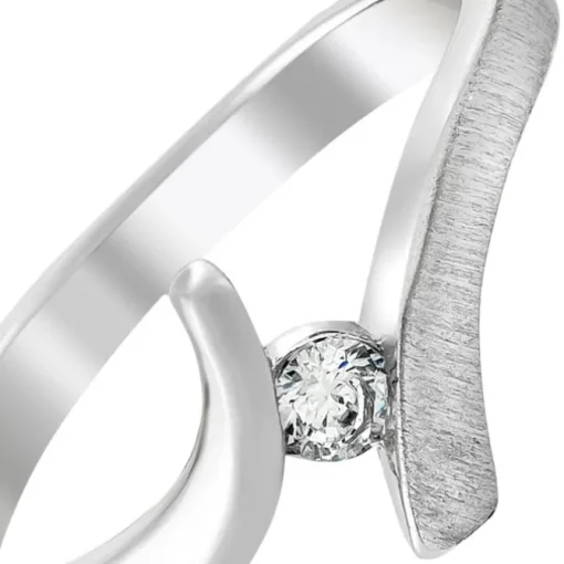 Balia Damen Ring aus 925 Silber mit Zirkonia Gr.62 BAR022W62