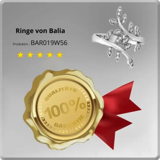 Balia Damen Ring aus 925 Silber mit Zirkonia Gr.56 BAR019W56