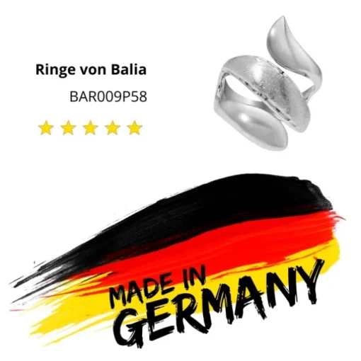 Balia Damen Ring aus 925 Silber Gr.58 BAR009P58