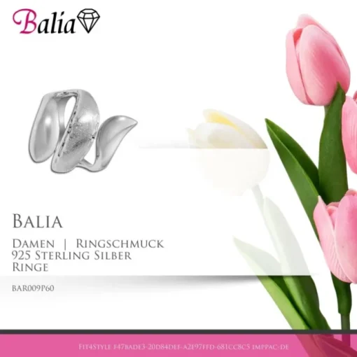 Balia Damen Ring aus 925 Silber Gr.60 BAR009P60