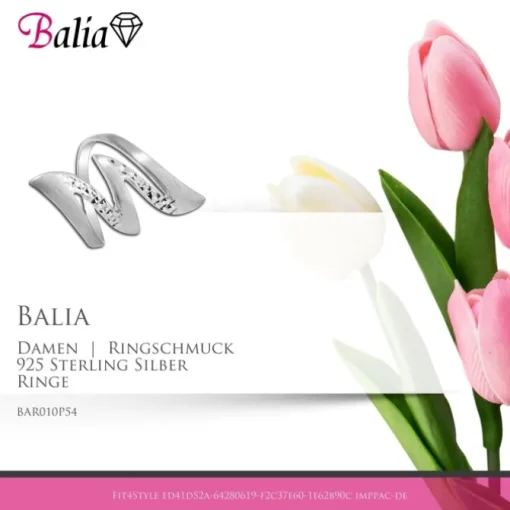 Balia Damen Ring aus 925 Silber Gr.54 BAR010P54