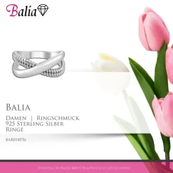 Balia Damen Ring aus 925 Silber Gr.56 BAR018P56