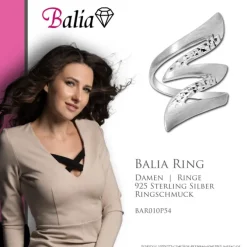 Balia Damen Ring aus 925 Silber Gr.54 BAR010P54