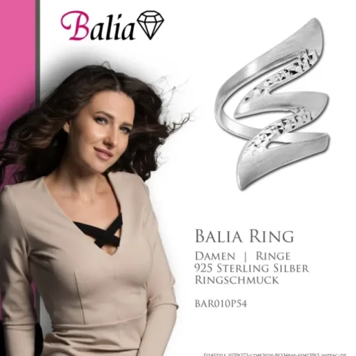Balia Damen Ring aus 925 Silber Gr.54 BAR010P54