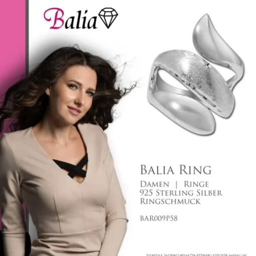 Balia Damen Ring aus 925 Silber Gr.58 BAR009P58