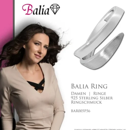 Balia Damen Ring aus 925 Silber Gr.56 BAR005P56