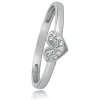 Balia Damen Ring aus 333 Weißgold mit Zirkonia Gr.54 BGR009W54