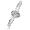 Balia Damen Ring aus 333 Weißgold mit Zirkonia Gr.56 BGR001W56