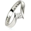 Balia Damen Ring aus 333 Weißgold mit Zirkonia Gr.56 BGR054W56