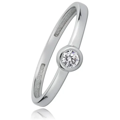 Balia Damen Ring aus 333 Weißgold mit Zirkonia Gr.56 BGR006W56