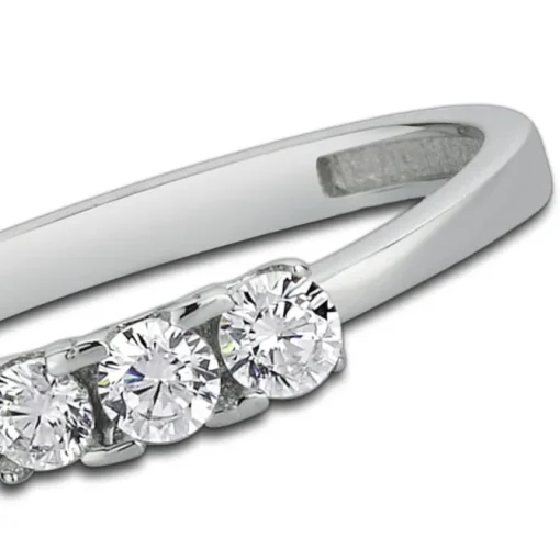 Balia Damen Ring aus 333 Weißgold mit Zirkonia Gr.60 BGR002W60