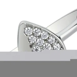 Balia Damen Ring aus 333 Weißgold mit Zirkonia Gr.58 BGR013W58