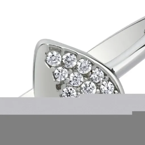 Balia Damen Ring aus 333 Weißgold mit Zirkonia Gr.58 BGR013W58