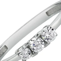 Balia Damen Ring aus 333 Weißgold mit Zirkonia Gr.60 BGR002W60