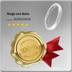 Balia Damen Ring aus 333 Weißgold Gr.58 BGR020W58