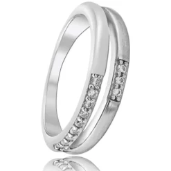 Balia Damen Ring Double aus 925 Silber mit Zirkonia Gr.58 BAR021W58