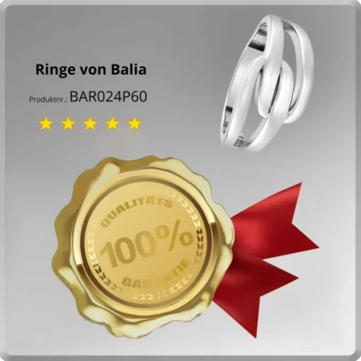 Balia Damen Ring Modern aus 925 Silber Gr.60 BAR024P60
