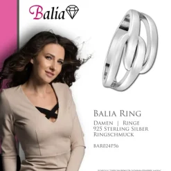 Balia Damen Ring Modern aus 925 Silber Gr.56 BAR024P56