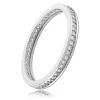 Balia Damen Ring Zirkonia einreihig Weißgold Gr.54 BGR025W54