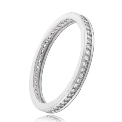 Balia Damen Ring Zirkonia einreihig Weißgold Gr.60 BGR025W60