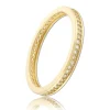 Balia Damen Ring Zirkonia einreihig Gelbgold Gr.58 BGR025G58