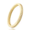 Balia Damen Ring Zirkonia einreihig Gelbgold Gr.60 BGR025G60