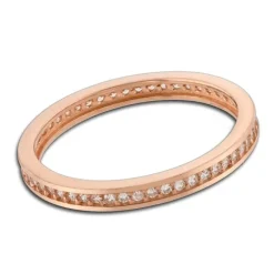 Balia Damen Ring Zirkonia einreihig Rosegold Gr.58 BGR025R58