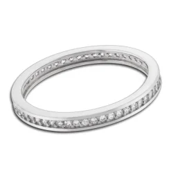 Balia Damen Ring Zirkonia einreihig Weißgold Gr.56 BGR025W56