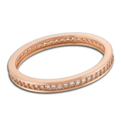 Balia Damen Ring Zirkonia einreihig Rosegold Gr.54 BGR025R54