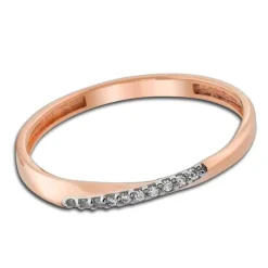 Balia Damen Ring Zirkonia aus 333 Rosegold Gr.56 BGR025R56 BGR026R56