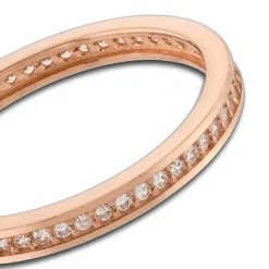 Balia Damen Ring Zirkonia einreihig Rosegold Gr.60 BGR025R60