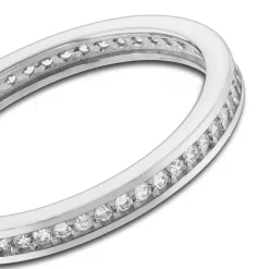 Balia Damen Ring Zirkonia einreihig Weißgold Gr.60 BGR025W60