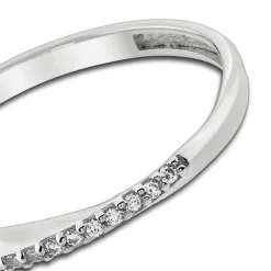 Balia Damen Ring Zirkonia aus 333 Weißgold Gr.60 BGR026W60