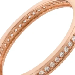 Balia Damen Ring Zirkonia einreihig Rosegold Gr.60 BGR025R60
