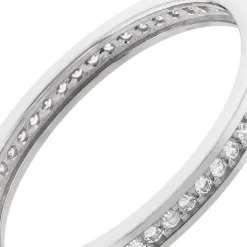 Balia Damen Ring Zirkonia einreihig Weißgold Gr.60 BGR025W60