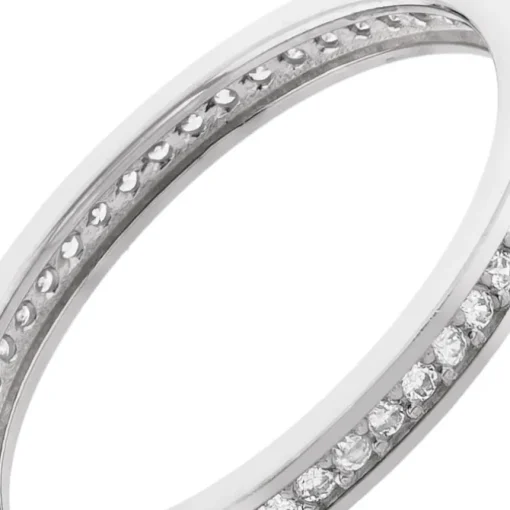 Balia Damen Ring Zirkonia einreihig Weißgold Gr.60 BGR025W60