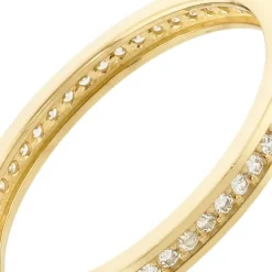 Balia Damen Ring Zirkonia einreihig Gelbgold Gr.60 BGR025G60