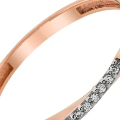 Balia Damen Ring Zirkonia aus 333 Rosegold Gr.56 BGR025R56 BGR026R56