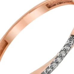 Balia Damen Ring Zirkonia aus 333 Rosegold Gr.60 BGR025R60 BGR026R60
